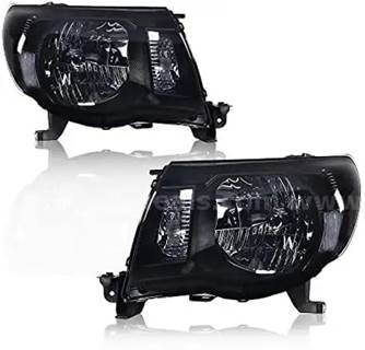 22 Pair Of eadlights Assembly, Compatible with Toyota Tacoma 2005 2006 2007 2008 2009 2010 2011, Left and Right Headlamp