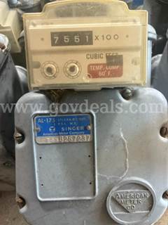 Lot of 452 AL Gas Meters