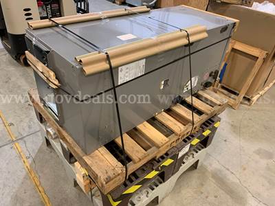Pallet with HVAC Equipment