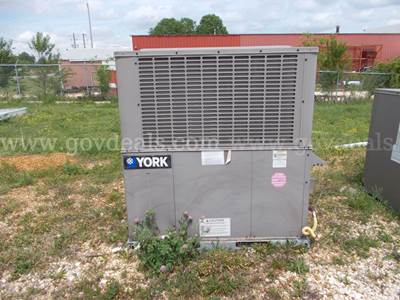 York Natural Gas Heat and Air Unit