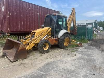 New Holland 555 Backhoe Loader 4 Wheel Drive
