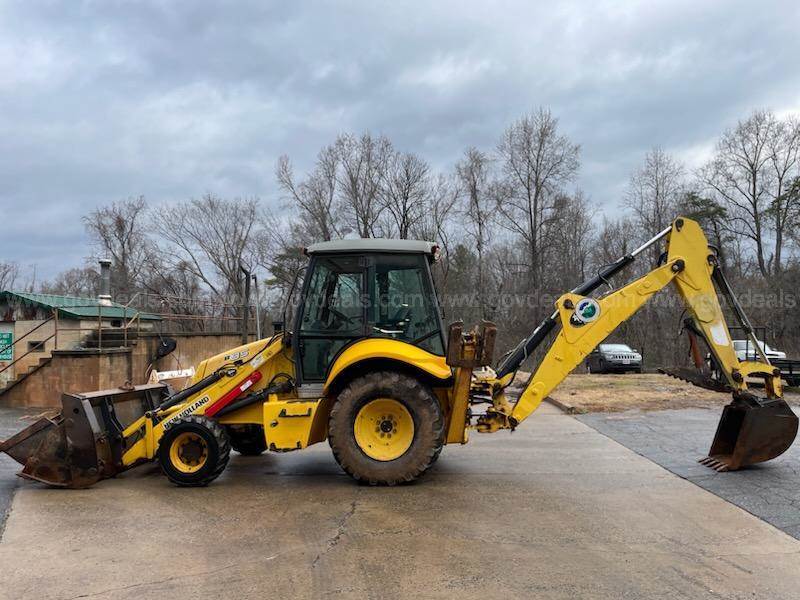2007 New Holland B95 Backhoe For Sale, 4,492 Hours NC