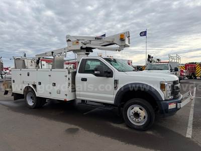 2018 FORD F550 SUPER DUTY VERSALIFT BUCKET BOOM