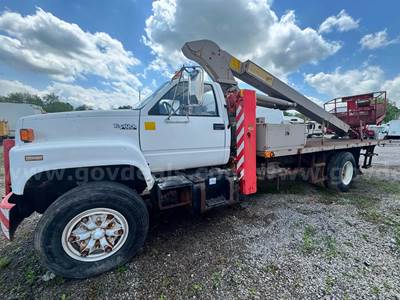 1992 GMC C7H042 C7500 Topkick Elliott Bucket Truck ECE-3-65-B 65ft