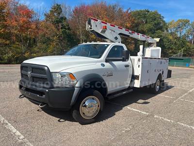 2013 RAM 4500 Cummins Diesel Bucket Truck 43,000 Miles