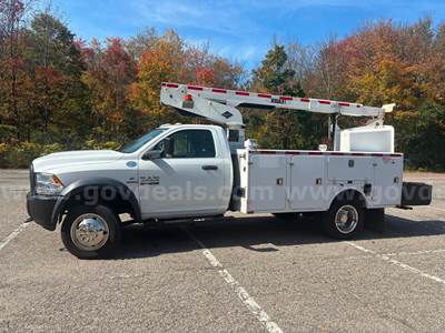 2013 RAM 4500 Cummins Diesel Bucket Truck 43,000 Miles