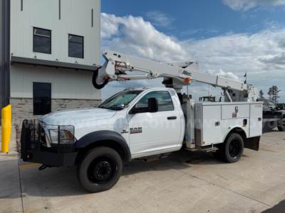2016 RAM 5500 4X4 ALTEC BUCKET BOOM
