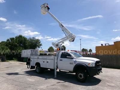 2018 Ram 5500 45 Dura-Lift Bucket Truck 37K Miles