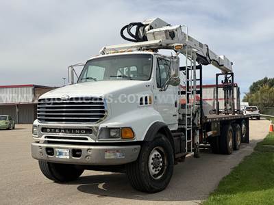 2002 Sterling LT9513 Tri/A Boom Truck-Inoperable