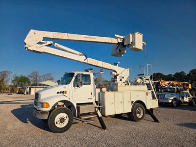 2002 Sterling M8500 Double Bucket Truck