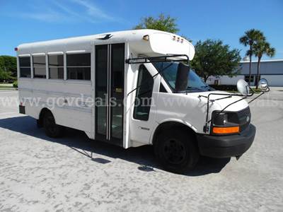 Chevy 3500 Mini School Bus  36,779 Miles