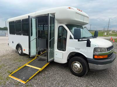 2013 Chevrolet Express 3500 SHUTTLE BUS HANDICAP DIESEL