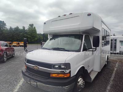 2 Lots: 2024 Chevrolet Express Shuttle Buses