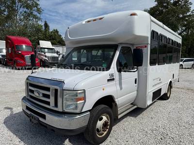 2015 Ford E-450 14 Passenger Shuttle Bus-ADA
