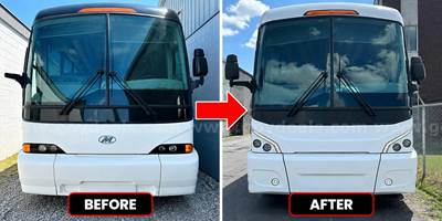 Brand-New MCI E/J4500 Front-End Conversion Kit LED