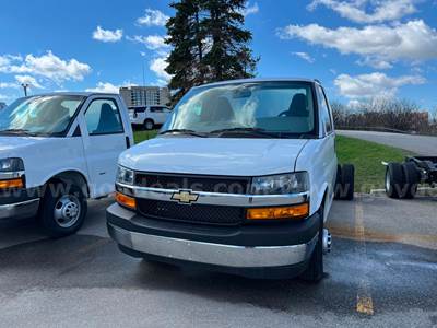 2023 Chevrolet Express 3500 Ambulance Prep Cab & Chassis Truck