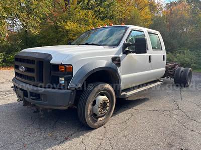 2008 Ford F-450 Diesel 4x4 Cab and Chassis