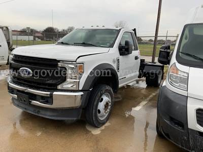 2021 Ford F-550 XL SD Cab Chassis 5th Wheel Dually *Inoperable*