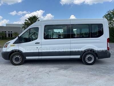 2018 FORD TRANSIT 350 WAGON MEDIUM ROOF XLT VAN 15 PASSENGER