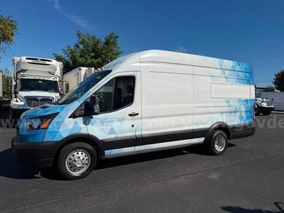 2019 FORD TRANSIT T350, MOBILE SERVICE/OIL CHANGE CARGO VAN
