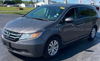 2016 Honda Odyssey EX-L sunroof leather DVD