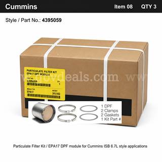 Cummins & Volvo DIESEL PARTICULATE FILTER CORES