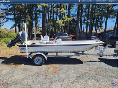 2007 Boston Whaler with Motor & Trailer