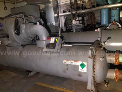 One Used Carrier Chiller Model 19XRV - Compressor Model with VFD