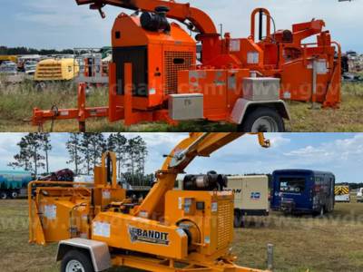 2 Lots: 2021 & 2022 Bandit Wood Chippers