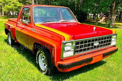 1980 Chevrolet Stepside Sport Pickup Runs and Drives NEW INTERIOR!