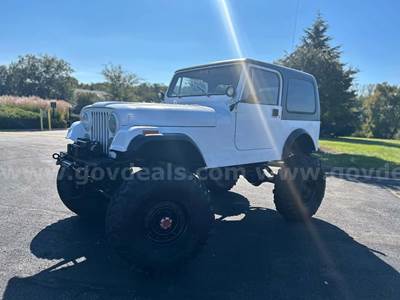 1985 JEEP CJ-7 ROCK CRAWLER HARD TOP
