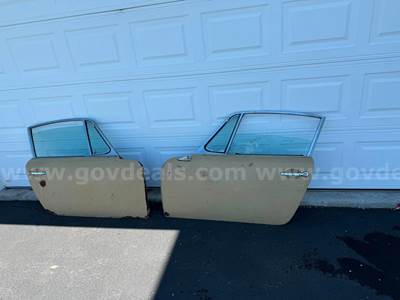 Lot of Two Porsche 911 doors