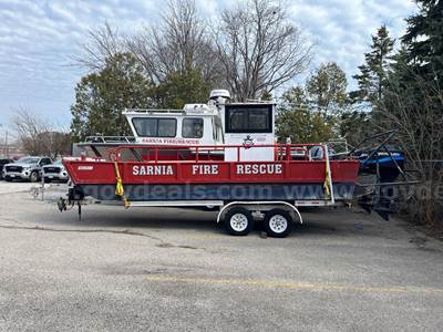 2004 Stanley 26' Bullnose Fire-Rescue Landing Craft
