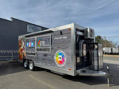 2022 Vision 8.5' X 20' Fully Equipped Concession Trailer