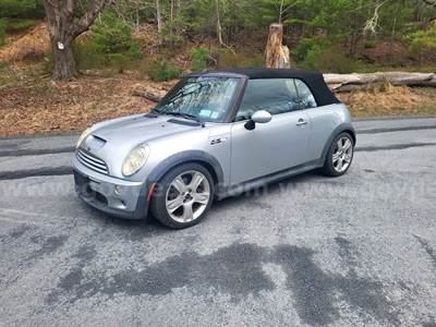 2005 Mini Cooper S Convertible Manual 2DR, 1.6L L4 w 169K miles – Current NYS Inspection till 11/2026