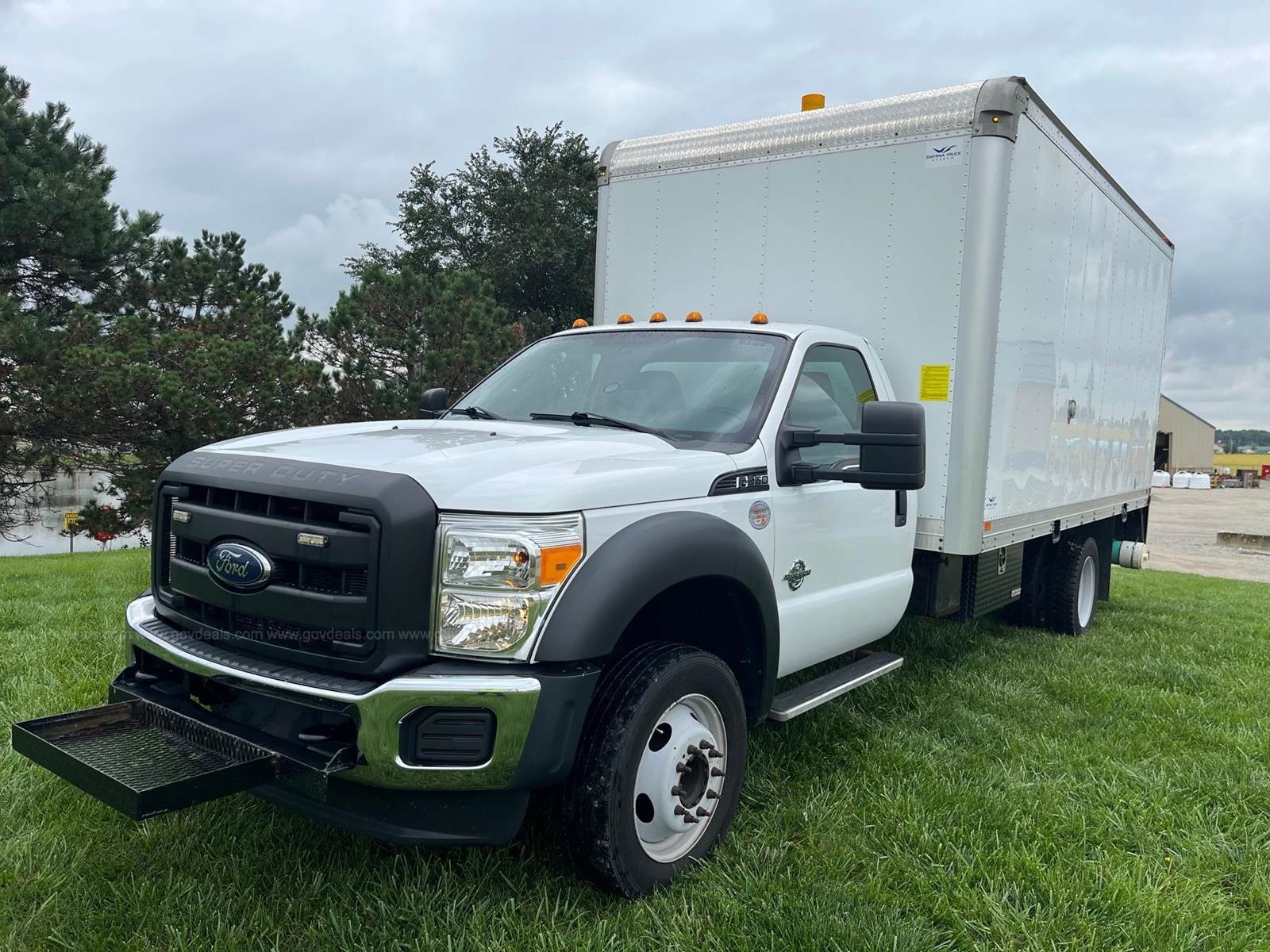 2016 Ford F550 Box Truck For Sale, 73,705 Miles Bowling Green, OH