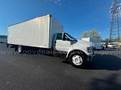2017 FORD F650, 26 BOX TRUCK (NON-CDL)