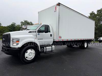 2022 FORD F-750 6.7 DIESEL, NON-CDL, AIR BRAKE, 26 BOX TRUCK