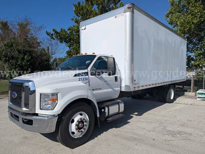 2017 Ford F 750 SD S/A Box Truck