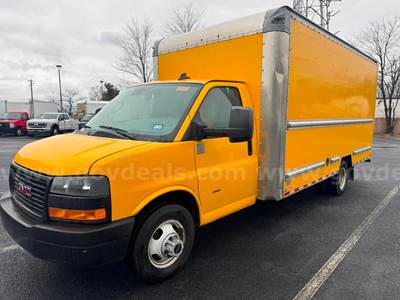 2020 GMC SAVANAH 3500 BOX TRUCK