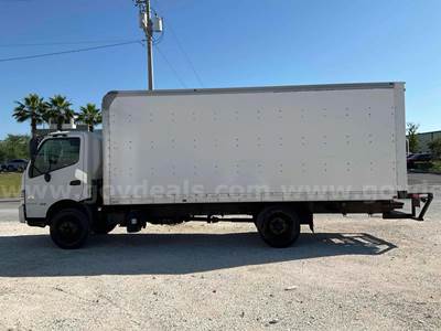 2020 HINO 195 BOX TRUCK WITH SUPREME CORPORATION BOX BODY MODEL SVF18079096; AUTOMATIC TRANSMISSION