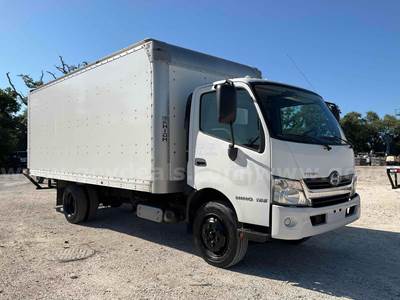 2020 HINO 195 BOX TRUCK WITH SUPREME CORPORATION BOX BODY MODEL SVF18079096; AUTOMATIC TRANSMISSION
