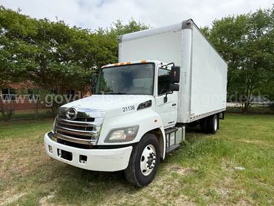 2017 Hino 268 S/A Box Truck
