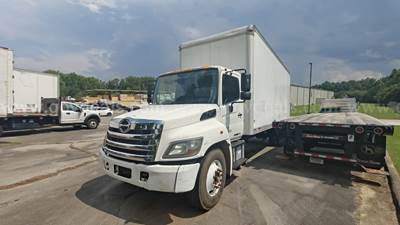 2015 Hino 259 S/A Box Truck-Inoperable