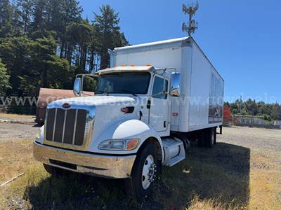 2014 Peterbilt 337 S/A Box Truck-Inoperable