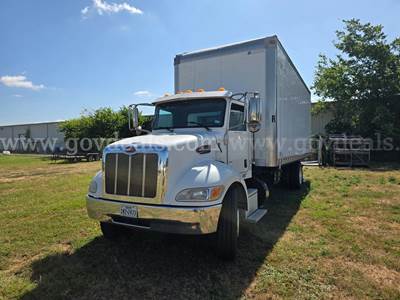 2019 Peterbilt 337 S/A Box Truck-Inoperable