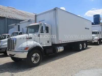 2018 Peterbilt 348 T/A Box Truck  Inoperable