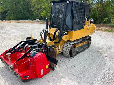 2021 SWECO 480 Compact Crawler Dozer with Flail Mower