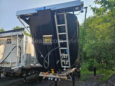 2016 Mac Steel 38FT Half Round Frameless Dump Trailer