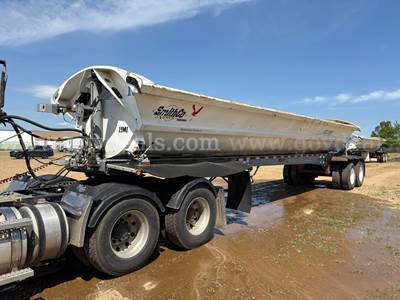 2007 Smithco 34 Ft T/A Side Dump Trailer
